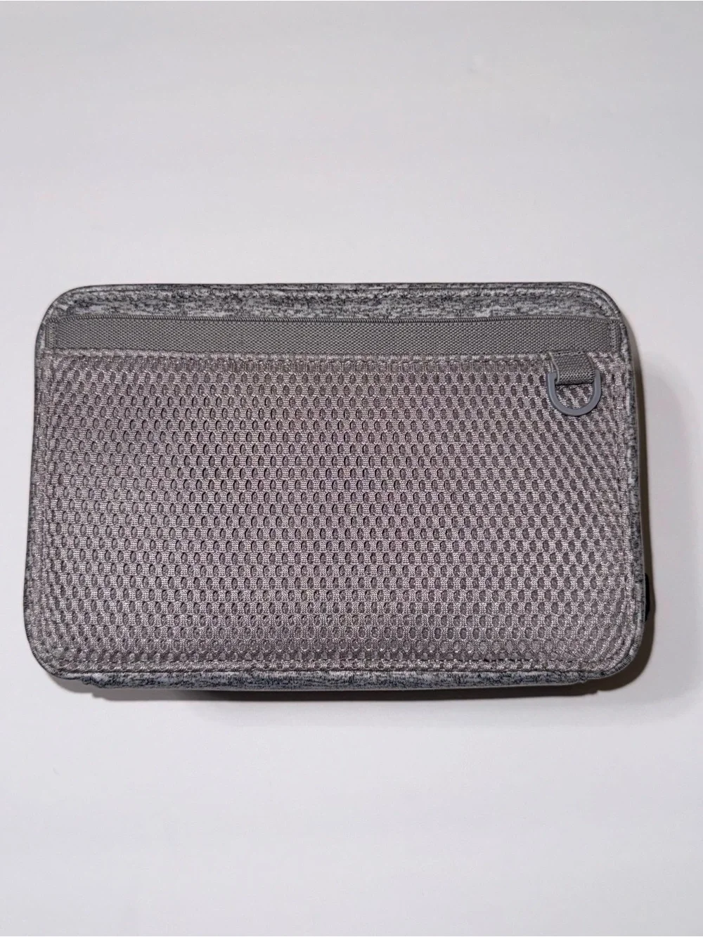 Dagne Dover Arlo Neoprene Tech Organizer Gray Travel Case
